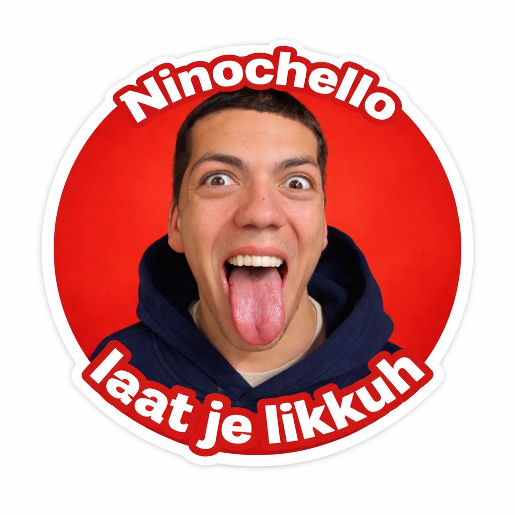 Ninochello “Lick It” Sticker